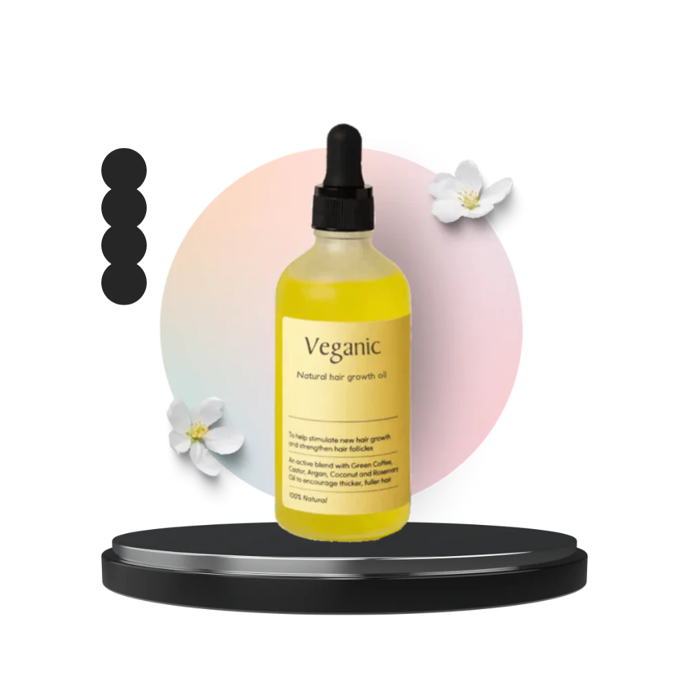 Veganic Natural Hair Growth Oil (Pack of 2)