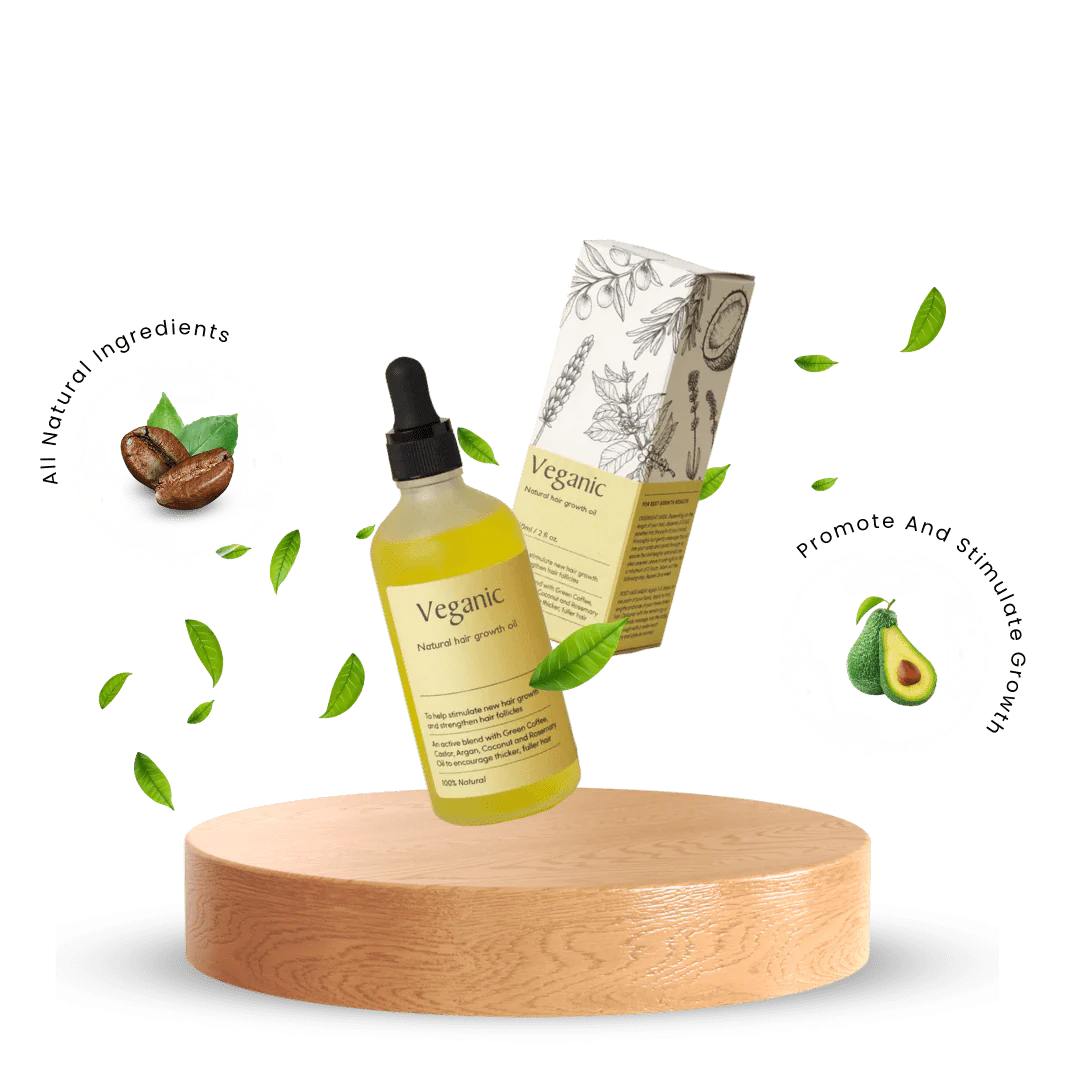 Veganic Natural Hair Growth Oil (Pack of 2)